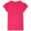 T-shirt til børn str. 128 pink