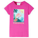 T-shirt til børn str. 104 pink