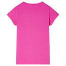 T-shirt til børn str. 104 pink