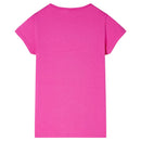 T-shirt til børn str. 140 pink