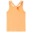 Tanktop til børn str. 104 orange