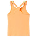 Tanktop til børn str. 116 orange