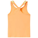 Tanktop til børn str. 128 orange