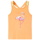 Tanktop til børn str. 140 orange