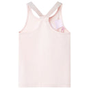 Tanktop til børn str. 116 lyserød