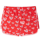 Shorts til børn str. 116 med snøre rød