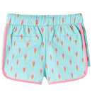 Shorts til børn str. 116 med snor mintgrøn
