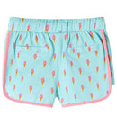 Shorts til børn str. 128 med snor mintgrøn