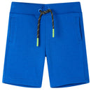 Shorts til børn str. 104 med snøre blå