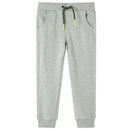 Joggingbukser str. 92 lys kakifarve