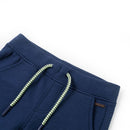 Shorts til børn str. 116 med snøre mørkeblå
