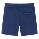 Shorts til børn str. 128 med snøre mørkeblå