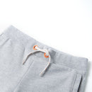 Shorts til børn str. 140 med snøre grå