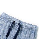 Shorts til børn str. 116 med snøre mørkeblå