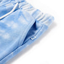 Shorts til børn str. 128 med snøre lyseblå