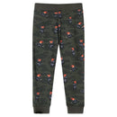 Pyjamas til børn str. 116 kakifarvet