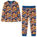 Pyjamas til børn str. 104 cognacfarvet