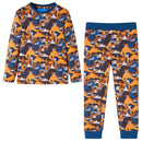 Pyjamas til børn str. 116 cognacfarvet