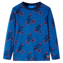 Pyjamas til børn str. 92 petroleumsblå