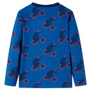 Pyjamas til børn str. 92 petroleumsblå