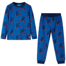 Pyjamas til børn str. 104 petroleumsblå