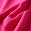 Langærmet T-shirt til børn str. 116 pink
