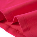 Langærmet T-shirt til børn str. 116 pink