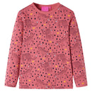 Pyjamas til børn str. 116 gammelrosa