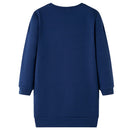 Sweatshirt til børn str. 104 marineblå