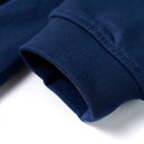 Sweatshirt til børn str. 104 marineblå