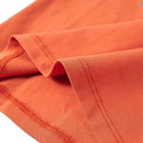 Langærmet T-shirt til børn str. 116 cm orange
