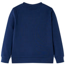 Sweatshirt til børn str. 140 marineblå