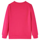 Sweatshirt til børn str. 116 pink