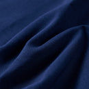 Langærmet T-shirt til børn str. 92 marineblå