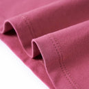 Langærmet T-shirt til børn str. 116 pink