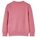 Sweatshirt til børn str. 104 pink