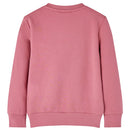 Sweatshirt til børn str. 128 pink