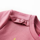 Sweatshirt til børn str. 128 pink