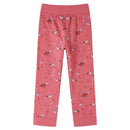 Langærmet pyjamas til børn str. 104 gammelrosa