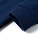 Sweatshirtkjole til børn str. 104 marineblå