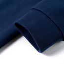 Sweatshirtkjole til børn str. 116 marineblå