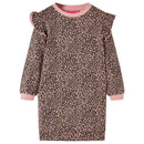 Sweatshirtkjole til børn str. 92 lyserød