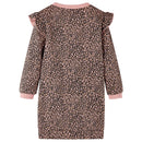 Sweatshirtkjole til børn str. 116 lyserød