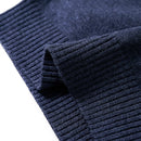 Sweater til børn str. 104 strikket marineblå