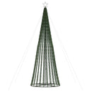 LED-juletræ 688 LED'er 300 cm koldt hvidt lys