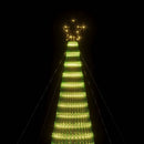 LED-juletræ 1544 LED'er 500 cm varmt hvidt lys