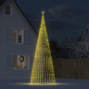 LED-juletræ 1544 LED'er 500 cm varmt hvidt lys