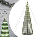 LED-juletræ 1544 LED'er 500 cm koldt hvidt lys