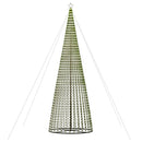 LED-juletræ 1544 LED'er 500 cm koldt hvidt lys