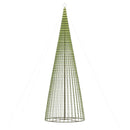LED-juletræ 1544 LED'er 500 cm blåt lys